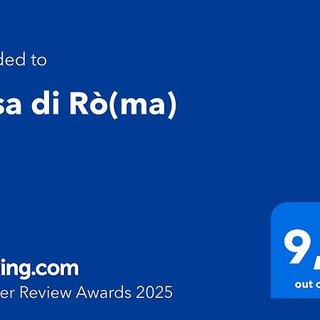 Casa Di Ro Leilighet Roma Eksteriør bilde